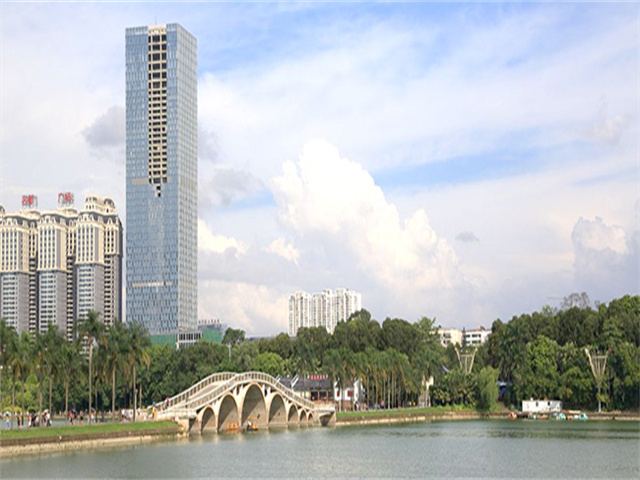 Case study of galvanized porous cable tray in Nanhu Jubao Garden project